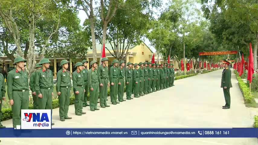 Quyết tâm hoàn thành tốt nhiệm vụ 3 tháng tân binh