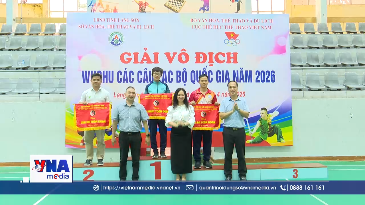 Hấp dẫn Giải vô địch Wushu các câu lạc bộ quốc gia