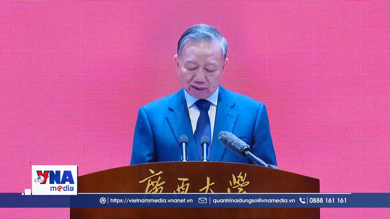 Tổng Bí thư, Chủ tịch nước Tô Lâm thăm di tích Khu học xá Trung ương Trung Quốc