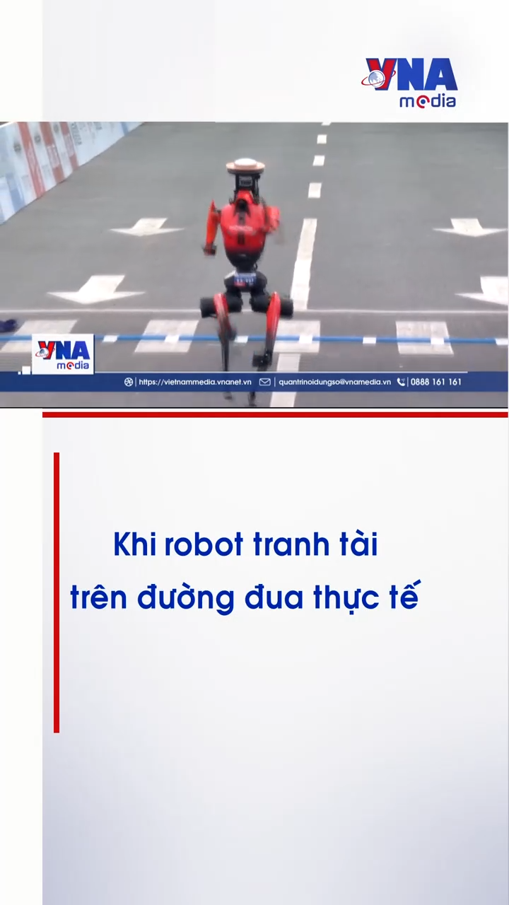 Khi robot tranh tài trên đường đua thực tế 