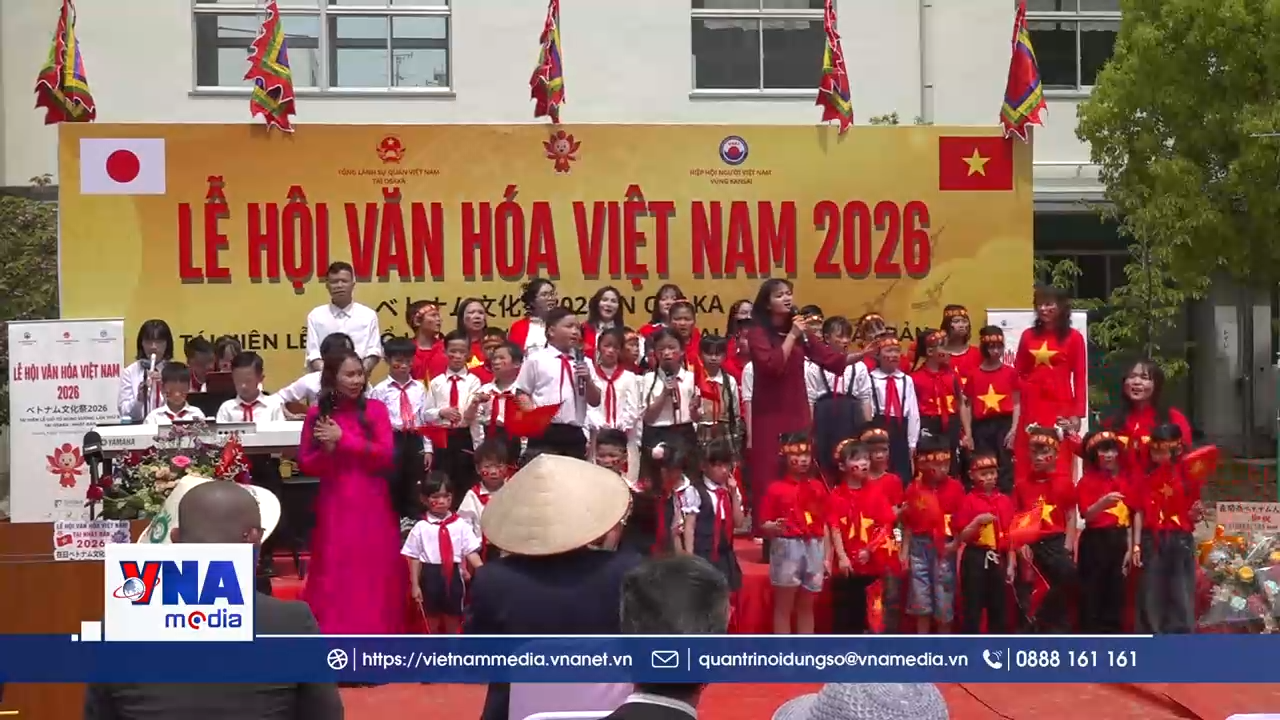 Lễ hội Văn hóa Việt Nam tại Osaka đầy xúc động và lan tỏa