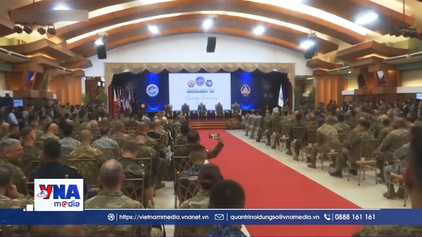 Mỹ, Philippines, Nhật Bản tập trận chung