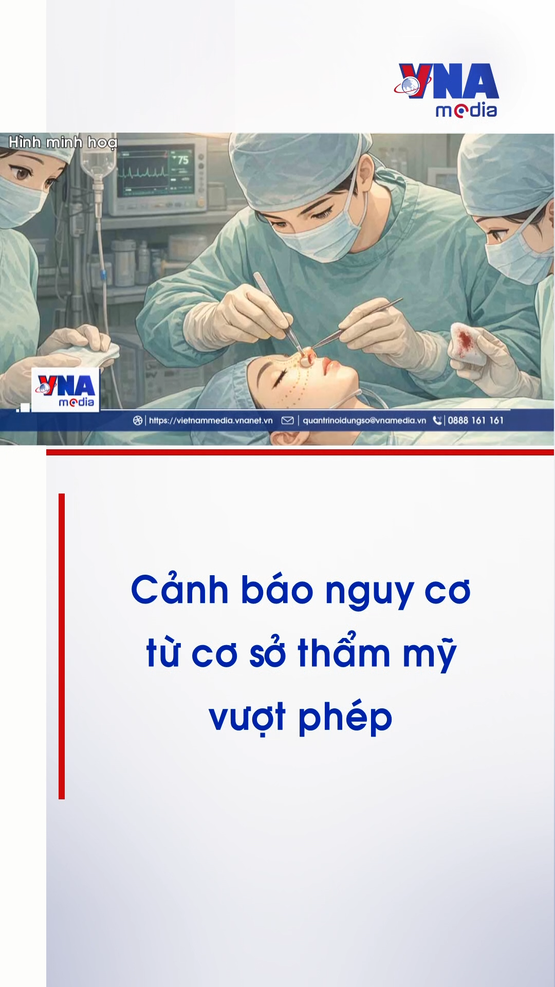Cảnh báo nguy cơ từ cơ sở thẩm mỹ vượt phép