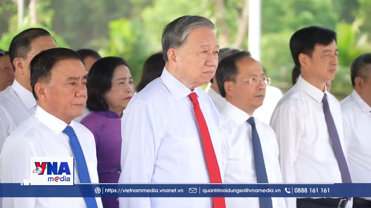 Tổng Bí thư, Chủ tịch nước Tô Lâm tưởng niệm Tổng Bí thư Hà Huy Tập