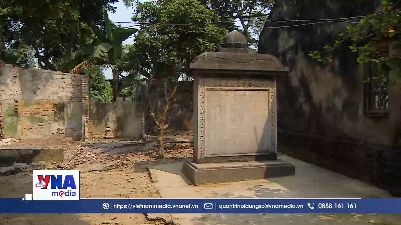 Thanh Hóa cần sớm có giải pháp bảo vệ bia cổ 300 năm