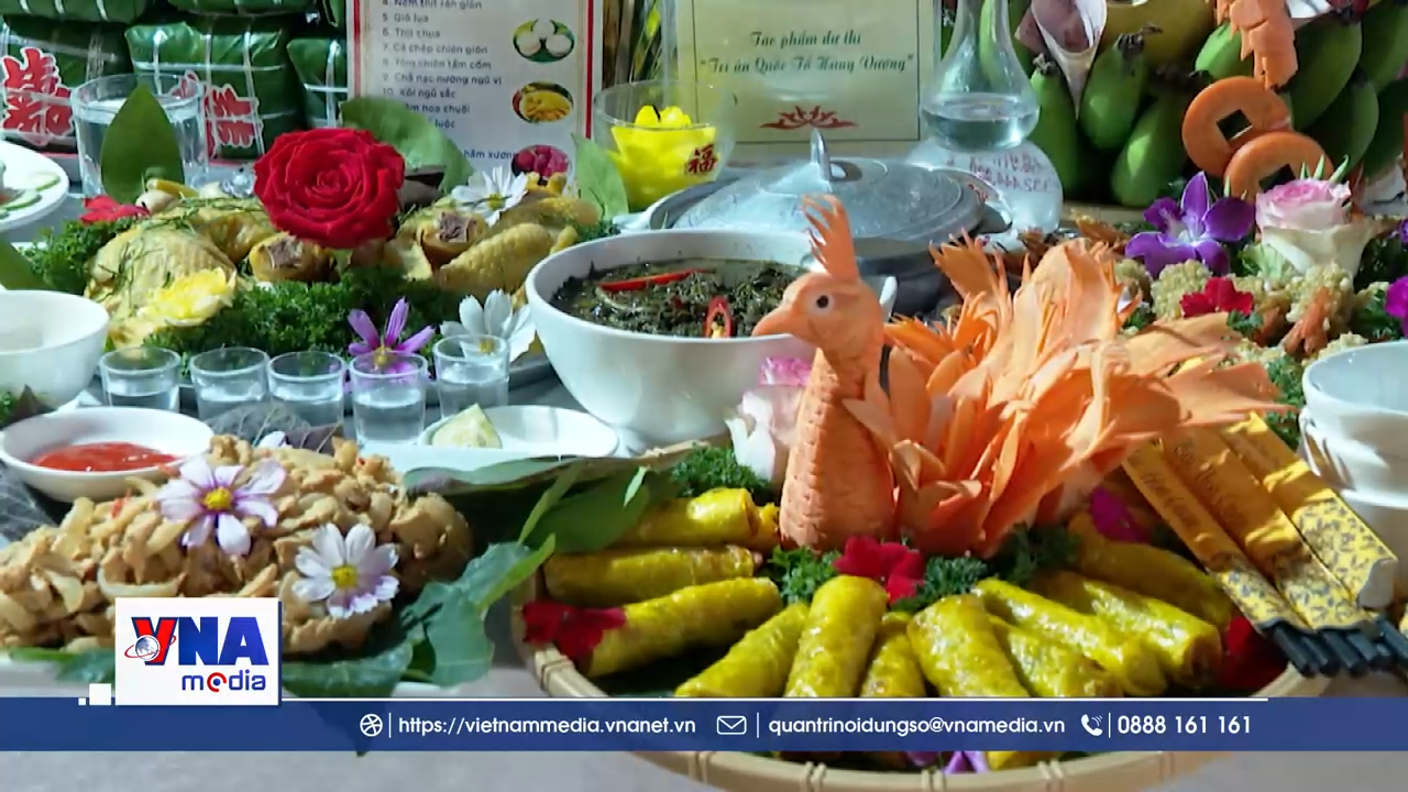 23 khu dân cư đua tài hội thi “Mâm cỗ tri ân” các Vua Hùng