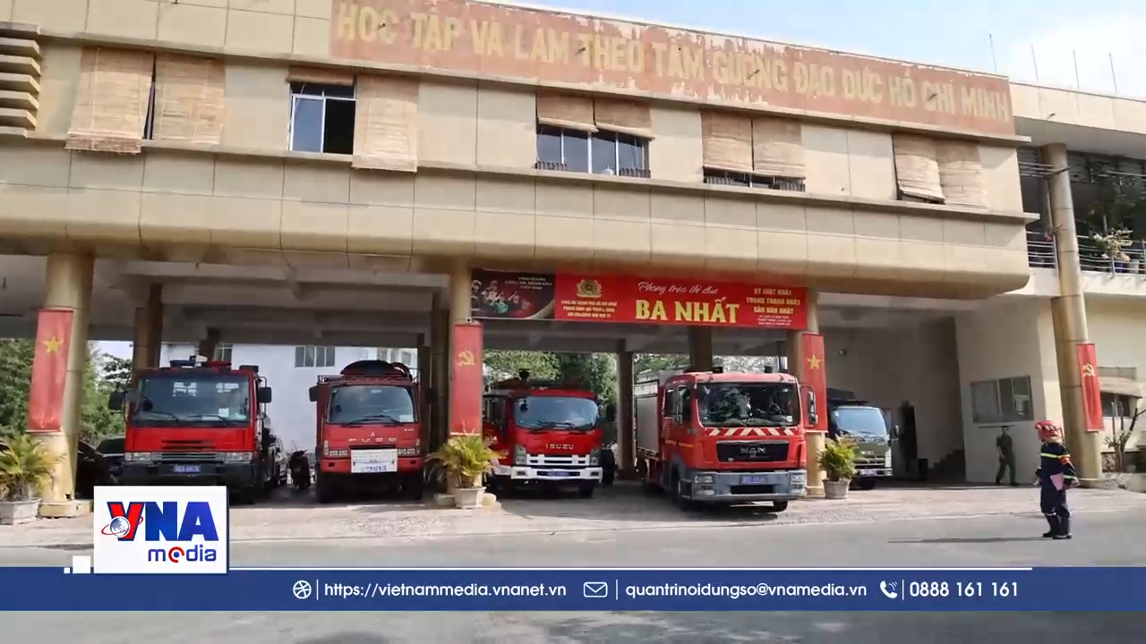 TP.HCM sẵn sàng ứng trực phòng cháy chữa cháy cao điểm mùa nắng nóng
