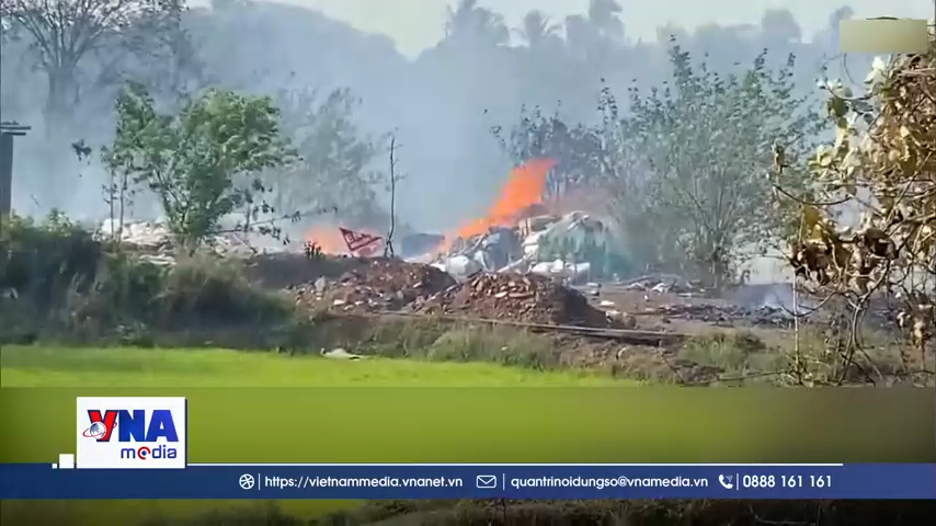 Cháy kho pháo hoa Ấn Độ