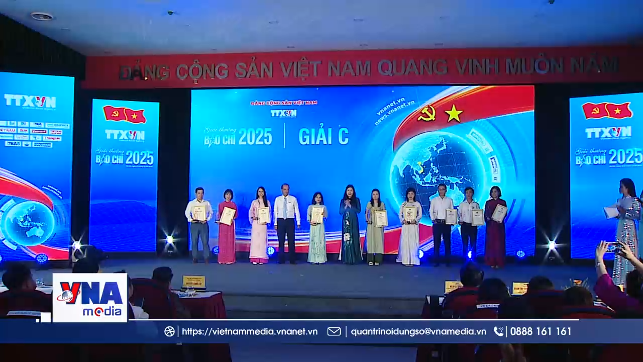 Giải thưởng báo chí TTXVN 2025 – Khơi dậy khát vọng đổi mới trong kỷ nguyên số

