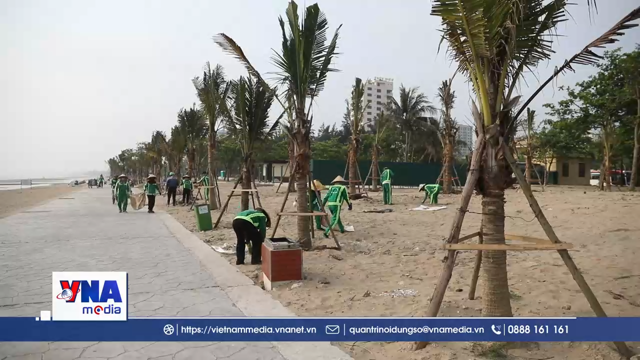 Chung tay nỗ lực làm sạch bãi biển Cửa Lò