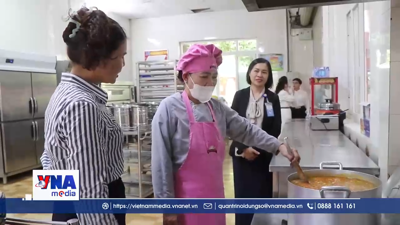 Tăng cường giám sát an toàn thực phẩm trong trường học