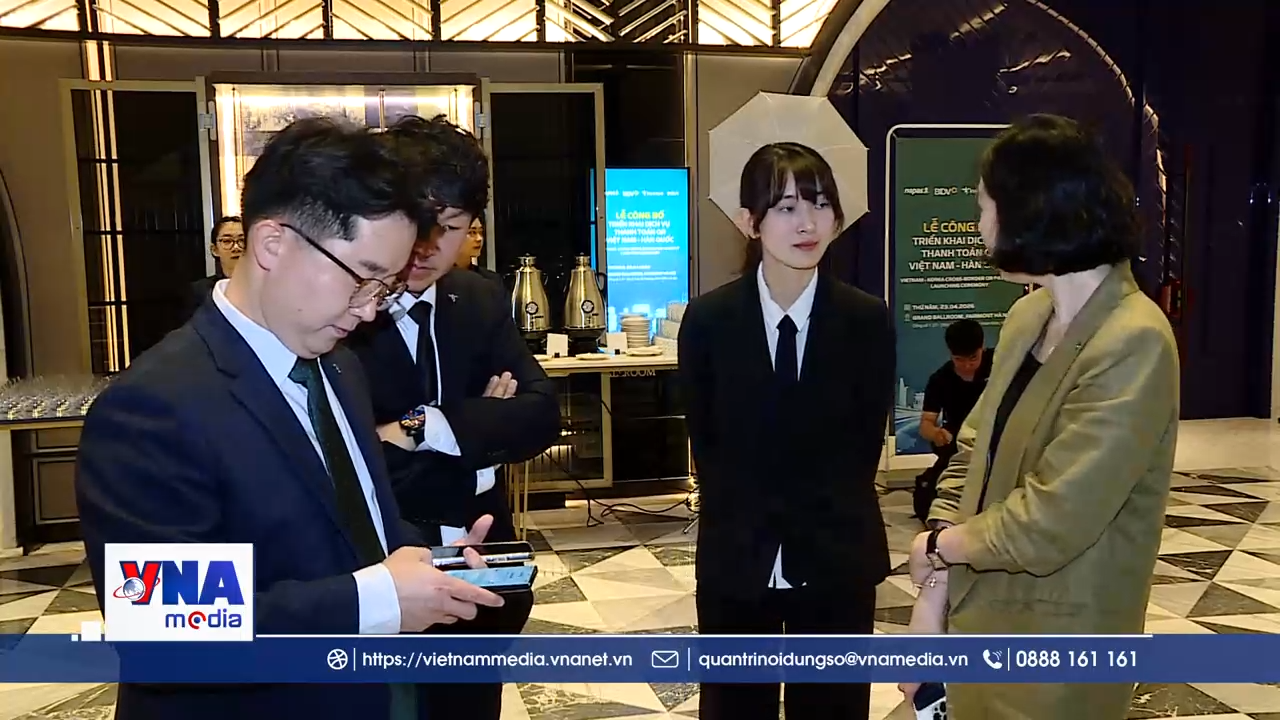 Thanh toán QR xuyên biên giới, mở rộng chi tiêu khách Hàn tại Việt Nam