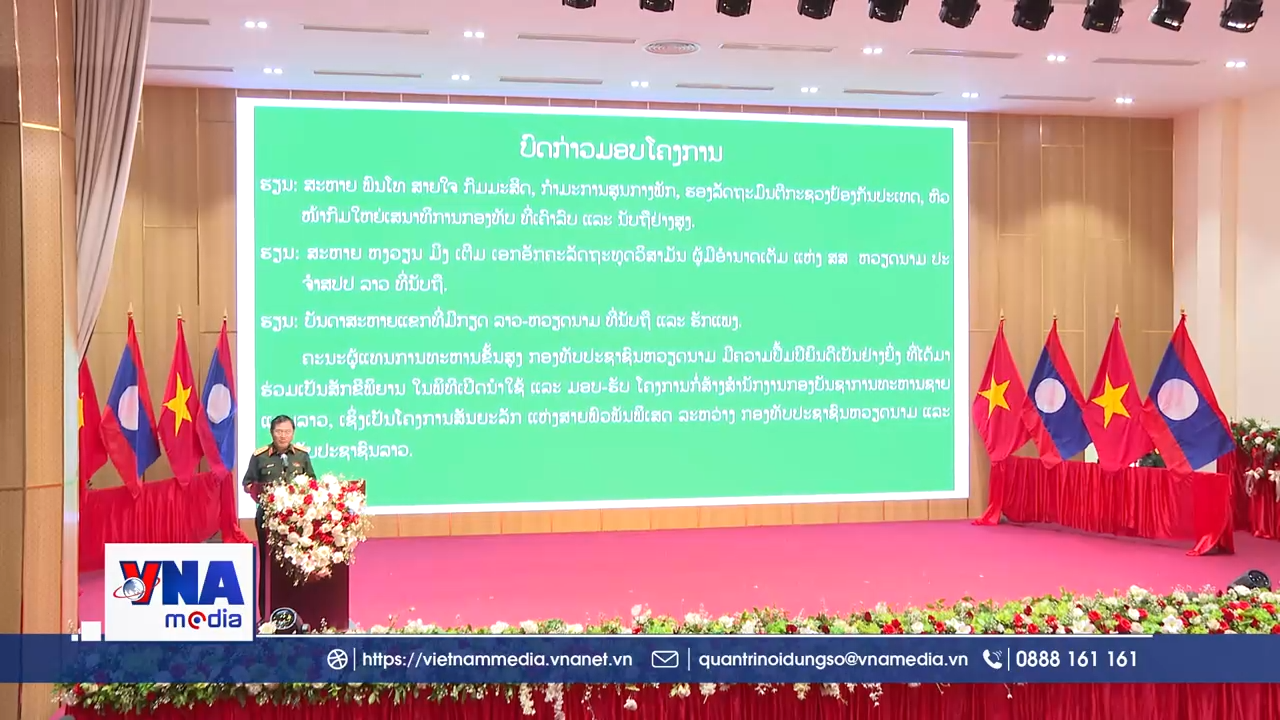 Việt Nam - Lào tăng cường hợp tác trong lĩnh vực quốc phòng