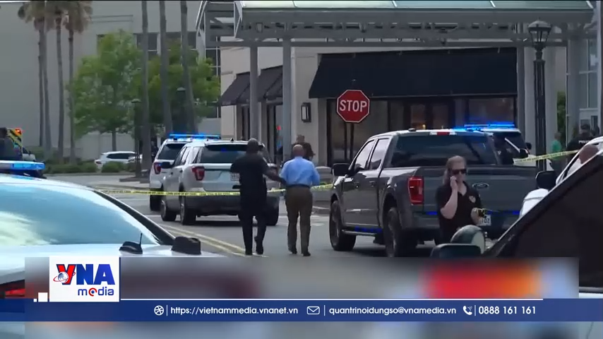 Nổ súng tại trung tâm thương mại Mỹ gây nhiều thương vong