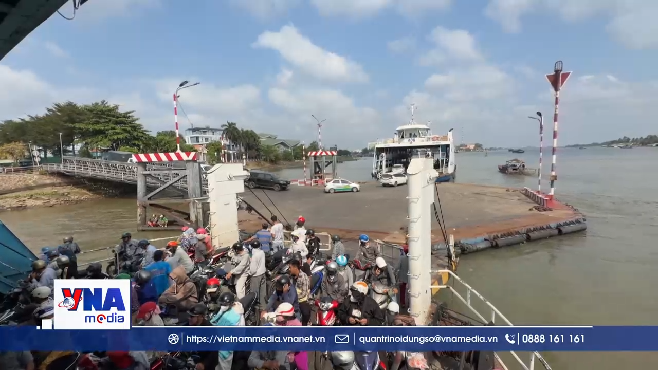 An Giang: Không để ùn tắc tại các bến phà dịp lễ 30/4 và 1/5