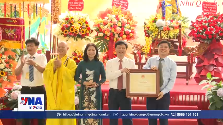 Lễ hội Chùa Ông, Hưng Yên là Di sản quốc gia