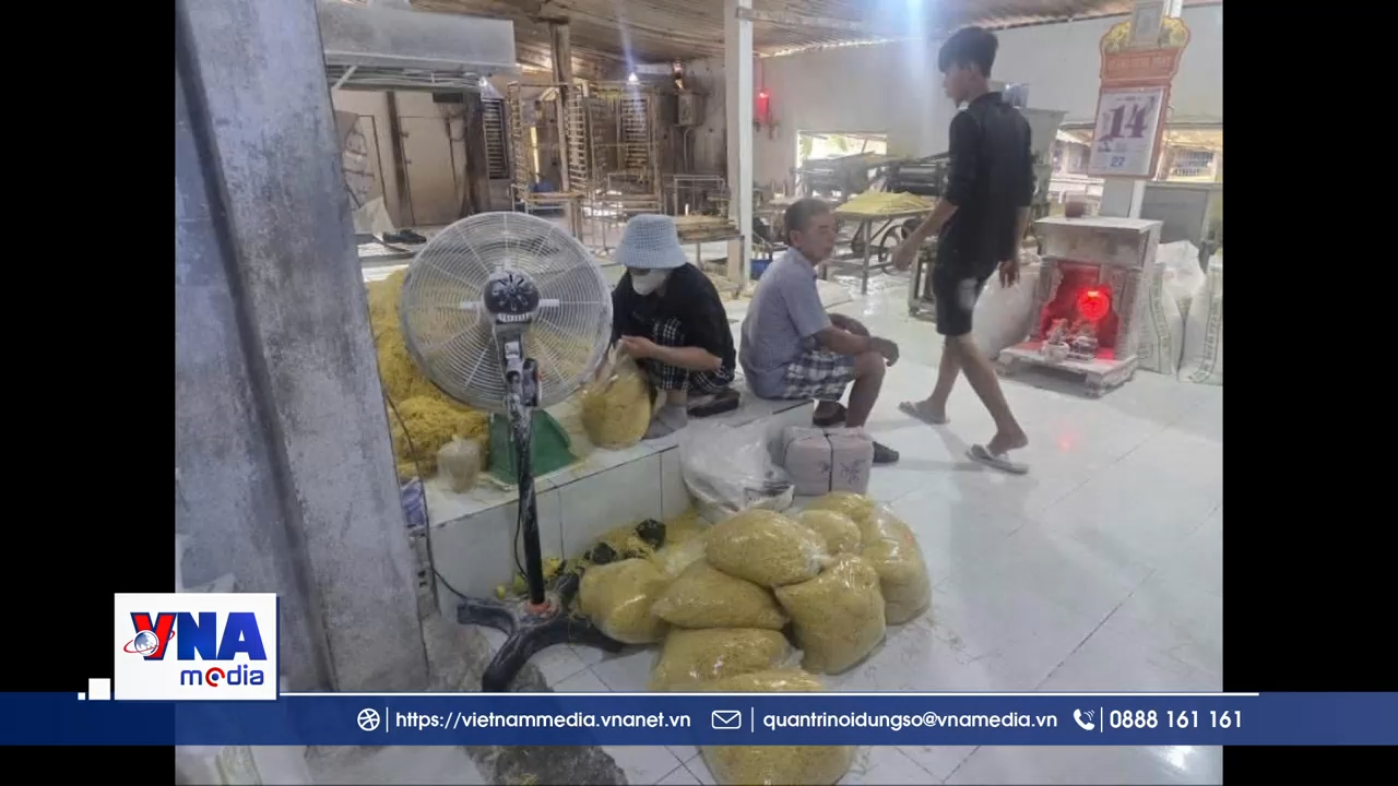Triệt phá cơ sở mì tươi chứa chất cấm, tiêu thụ hơn 2.800 tấn