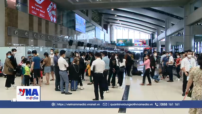 Sân bay Nội Bài dự kiến khai thác hơn 650 chuyến bay ngày cao điểm 29/4