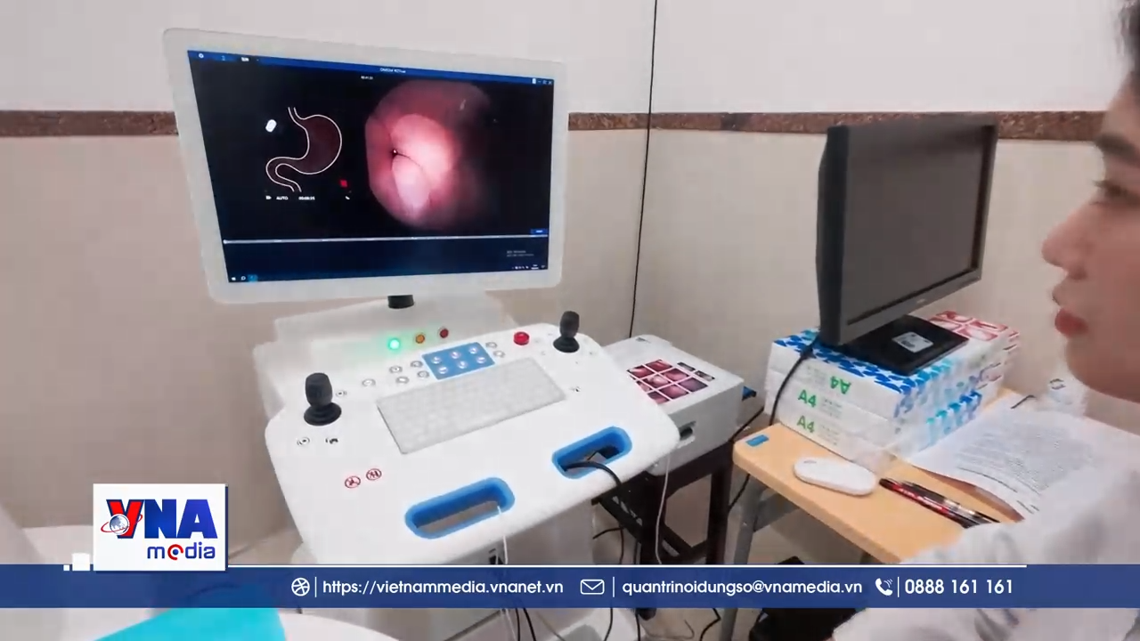 Viên nang robot AI tạo đột phá trong nội soi đường tiêu hóa