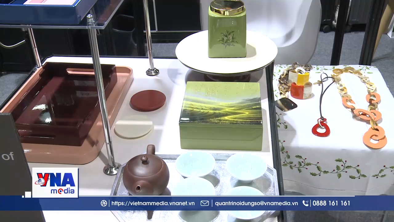 Sản phẩm của Việt Nam được chào đón tại triển lãm ở Hong Kong (Trung Quốc)