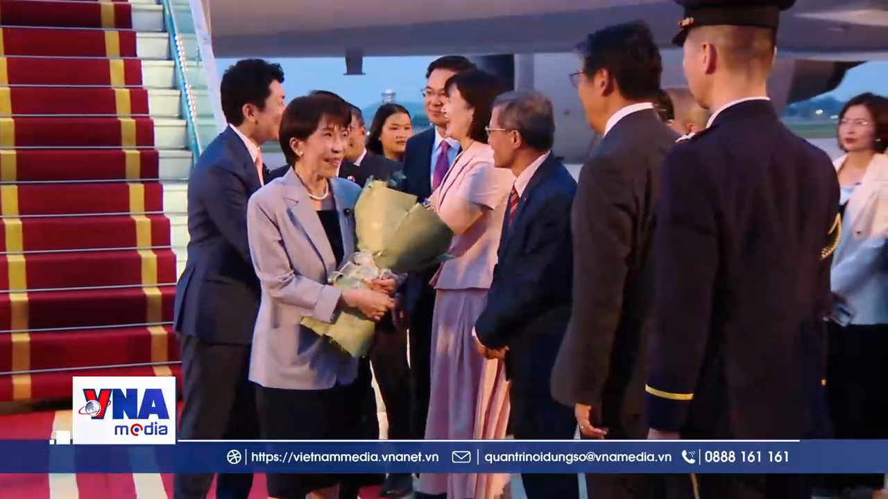 Thủ tướng Nhật Bản Takaichi Sanae thăm chính thức Việt Nam