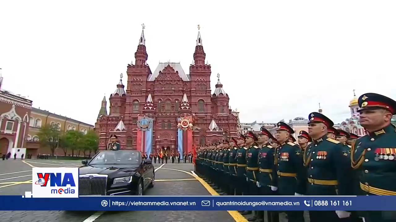 Trạm tin tối ngày 09/5: Hào khí Ngày Chiến thắng vang vọng tại Nga