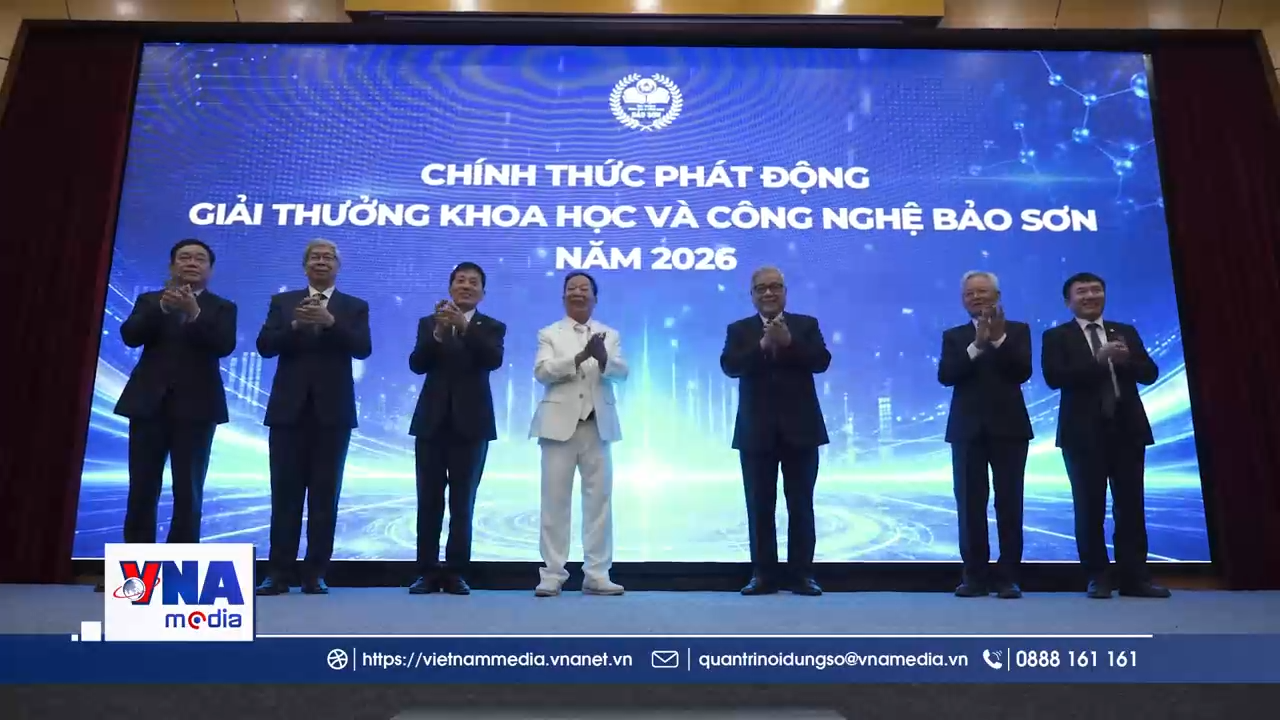 Phát động Giải thưởng Khoa học và Công nghệ Bảo Sơn 2026