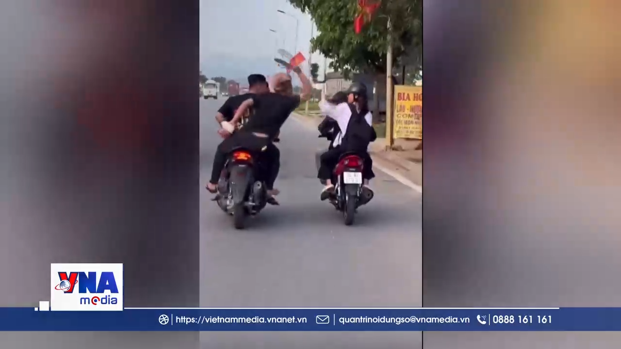 Xử lý các đối tượng vi phạm TTATGT và đánh người đi đường