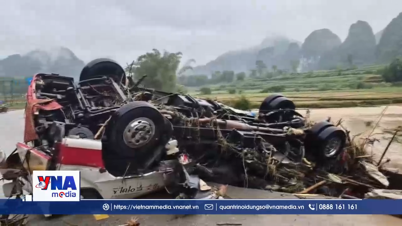 Trạm tin chiều ngày 17/5: Mưa lớn gây ngập úng tại Cao Bằng, Hải Phòng, Quảng Ninh