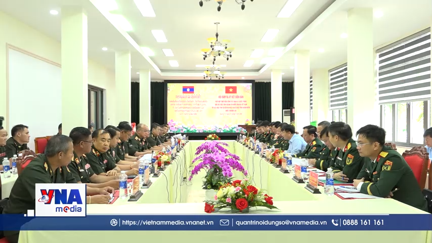 Ký kết thực hiện nhiệm vụ quân sự Quảng Trị và hai tỉnh của Lào