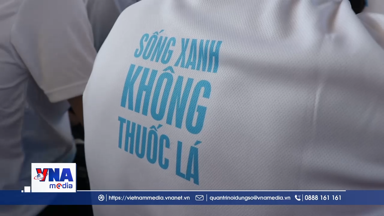 Mít tinh hưởng ứng Ngày Thế giới không thuốc lá