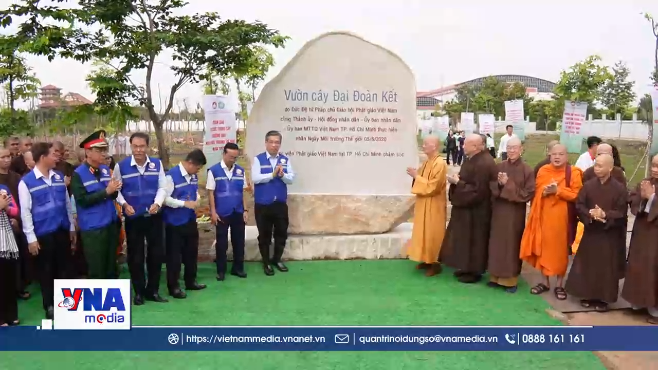 TP. HCM phát động trồng cây hưởng ứng Ngày Môi trường Thế giới