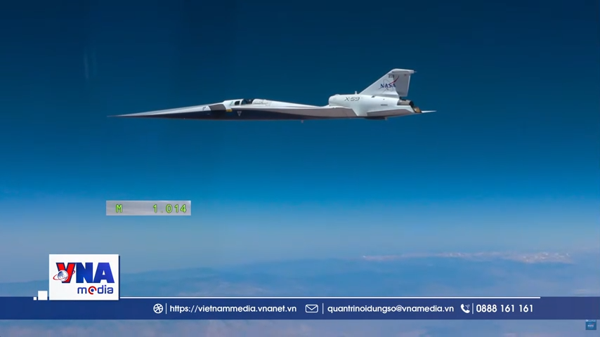 NASA hoàn thành chuyến bay siêu âm đầu tiên