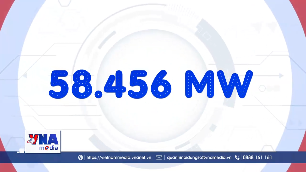 Trạm tin số sáng ngày 25/6/2026: Tiêu thụ điện lập đỉnh mới với hơn 58.000 MW