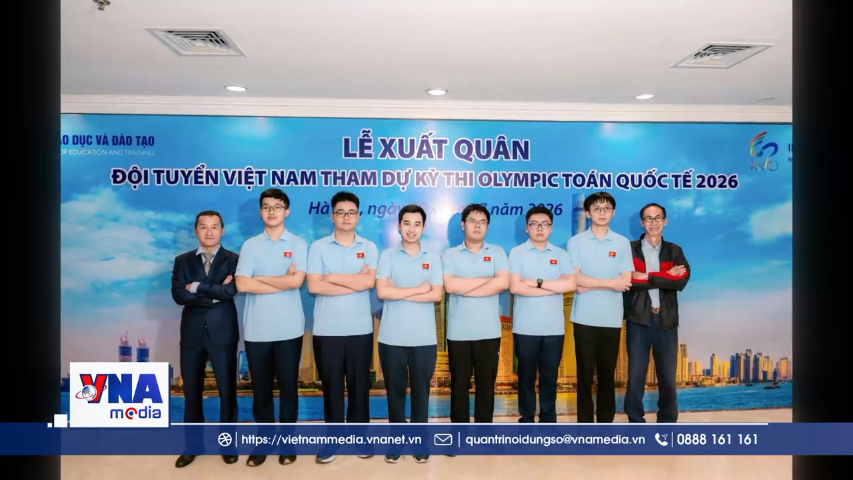Việt Nam đoạt 2 Huy chương vàng Olympic Toán quốc tế