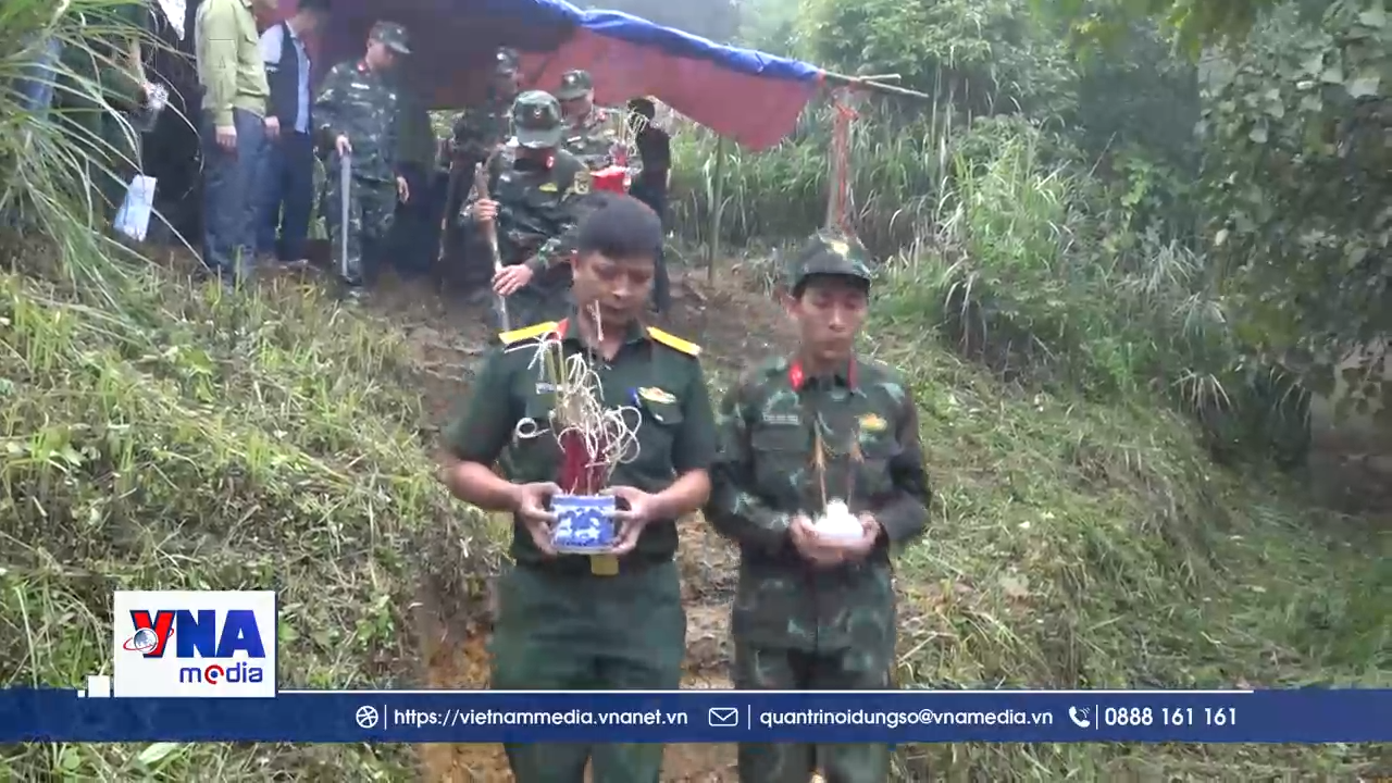 Hành trình đưa hai liệt sĩ trở về từ đỉnh đèo Pha Đin