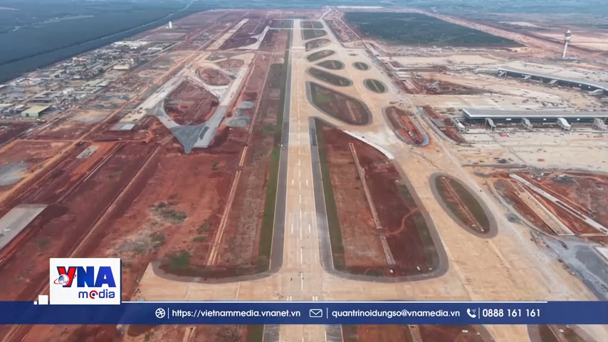 Nhiều hạng mục trọng điểm tại sân bay Long Thành sắp hoàn thành