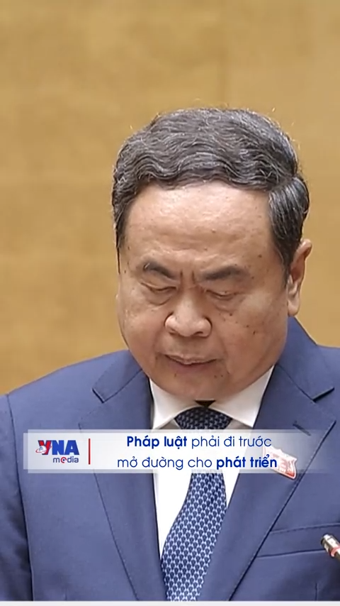 Pháp luật phải đi trước, mở đường cho phát triển
