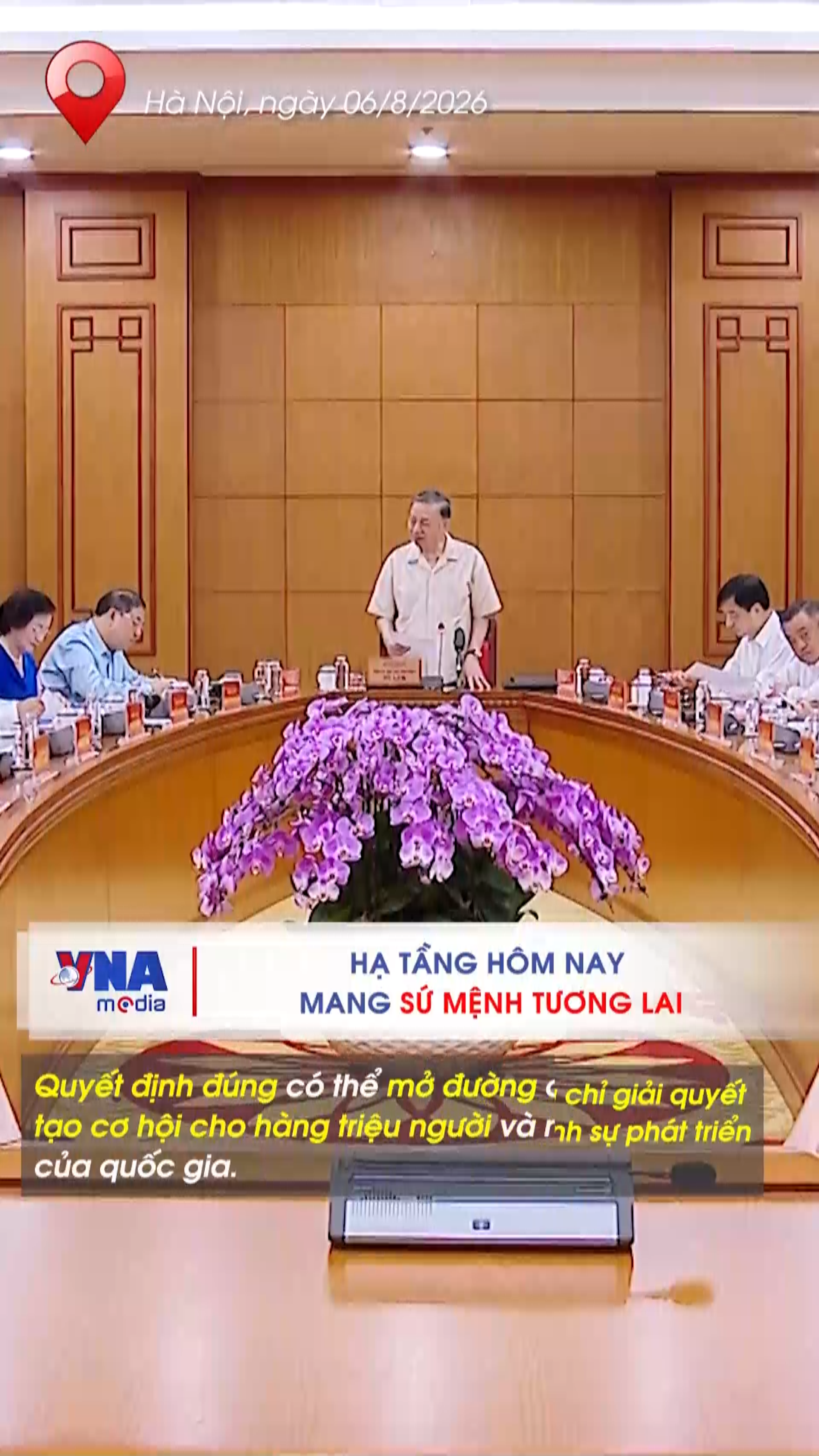 Hạ tầng hôm nay mang sứ mệnh tương lai