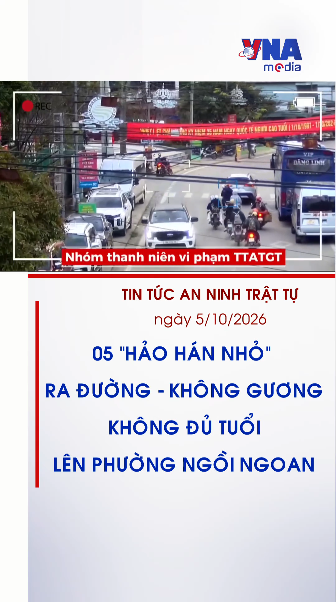 Chùm tin an ninh trật tự ngày 5/10