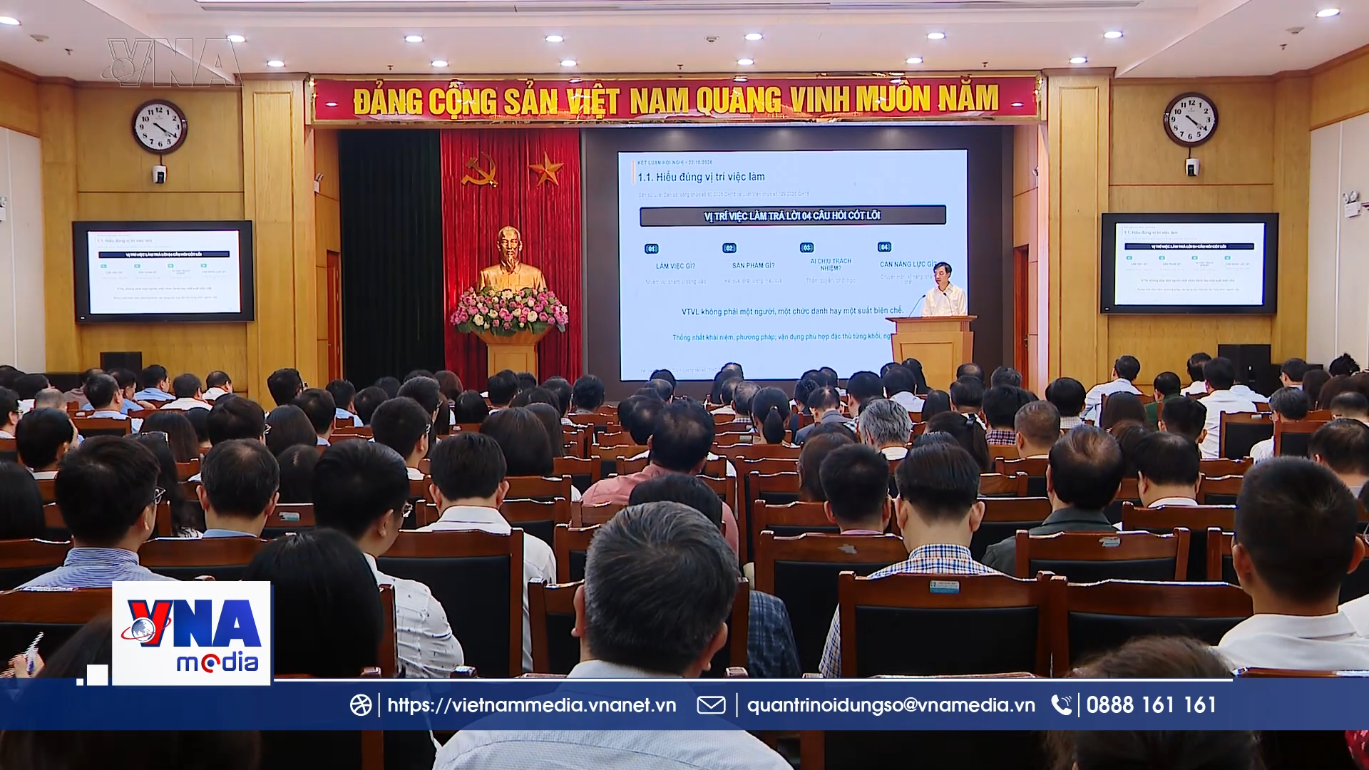 Tập trung hoàn thành xây dựng cơ sở dữ liệu vị trí việc làm trong năm 2026