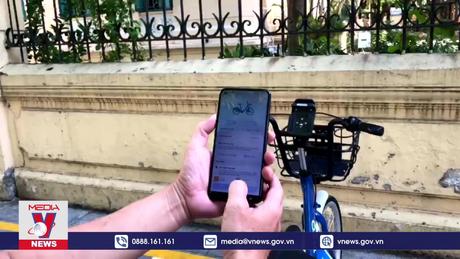 Dịch vụ xe đạp công cộng ở Hà Nội: Người dân thích thú tuy còn nhiều 