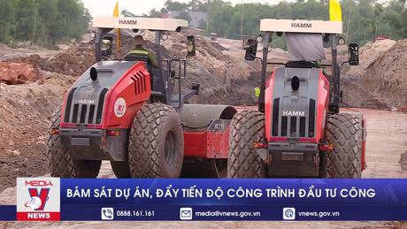 Bám sát dự án, đẩy tiến độ công trình đầu tư công