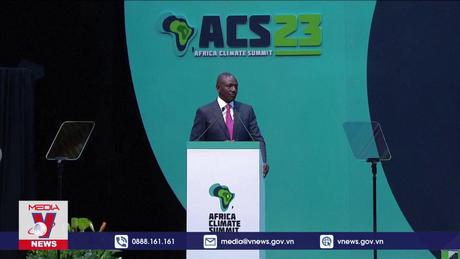 Hội nghị thượng đỉnh châu Phi đầu tiên về khí hậu