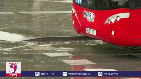 Thủ đô Tây Ban Nha cảnh báo nguy cơ mưa lớn bất thường