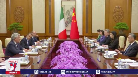 Trung Quốc và Italy thúc đẩy hợp tác
