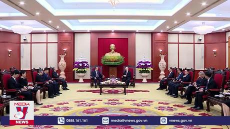 Tổng Bí thư tiếp Trưởng Ban Liên lạc Đối ngoại Đảng Cộng sản Trung Quốc