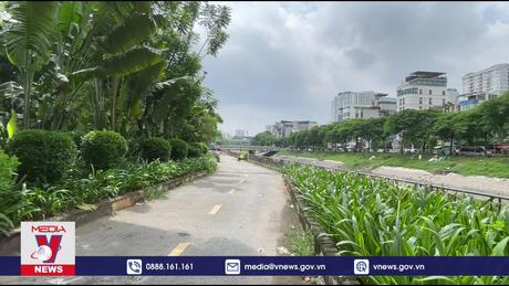 Hà Nội: Đường đi bộ gần 65 tỷ đồng hoang tàn và ngập rác