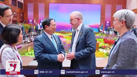 Thủ tướng Phạm Minh Chính gặp Thủ tướng Australia