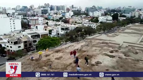 Phát hiện di tích khảo cổ mới ở Lima
